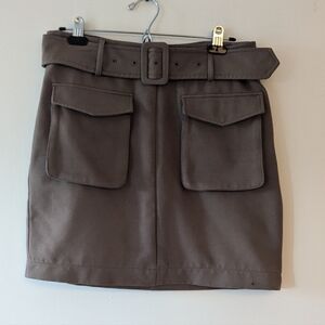 Vero Taupe Moda Skirt